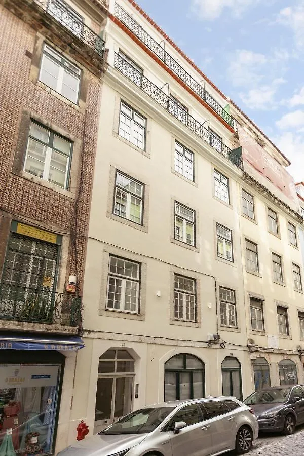 Apartman The Downtown Terrace - Fabulous Views, Romantic Penthouse, 6Th-Floor No Lift Lisboa